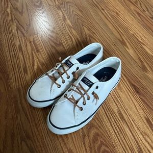 Sperry White Sneakers size 6.5